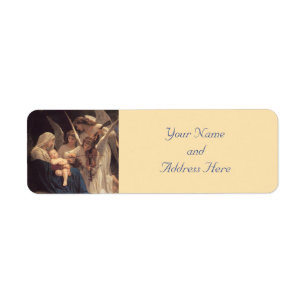 Baby Jesus Christmas Labels