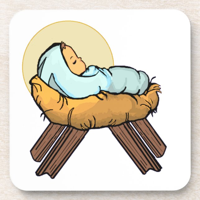 Baby Jesus: Coaster (Front)