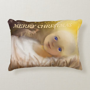 Baby Jesus Decorative Cushion
