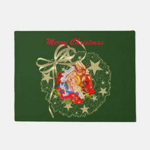 Baby Jesus Doormat