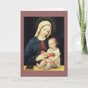 Baby Jesus Holiday Card