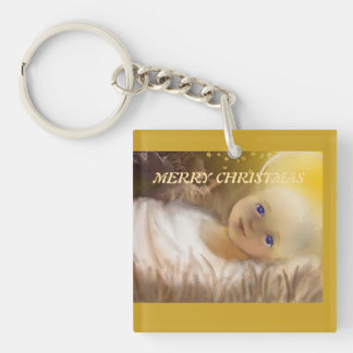 Baby Jesus Key Ring