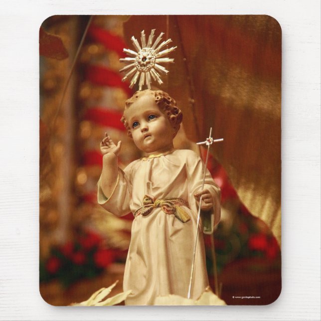 Baby Jesus Mouse Pad (Front)