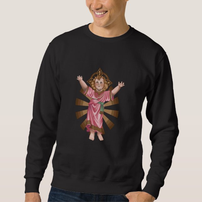 Baby Jesus religion Sweatshirt (Front)