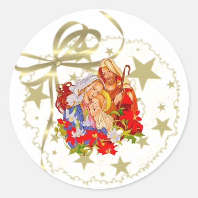 Baby Jesus - Sticker Sheet (Front)