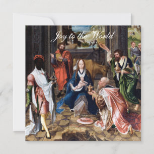 Baby Jesus with the Maji Card