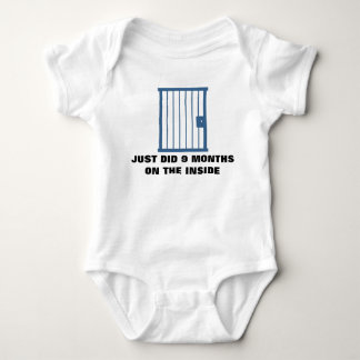 Baby Jumper - Jail cell - 9 months on the inside Bodysuit