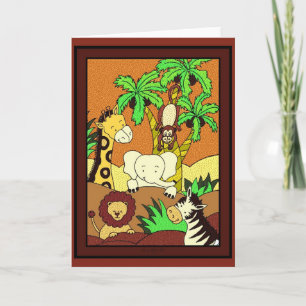 Baby Jungle 11 Card