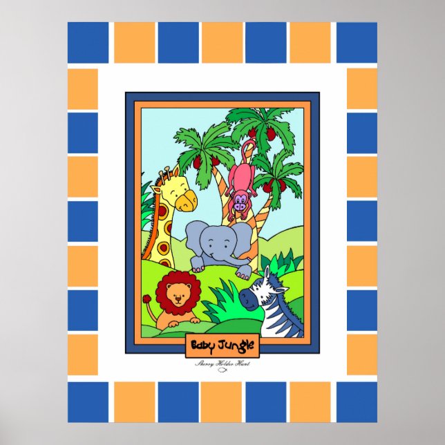 Baby Jungle 28 Customised 2 Poster (Front)