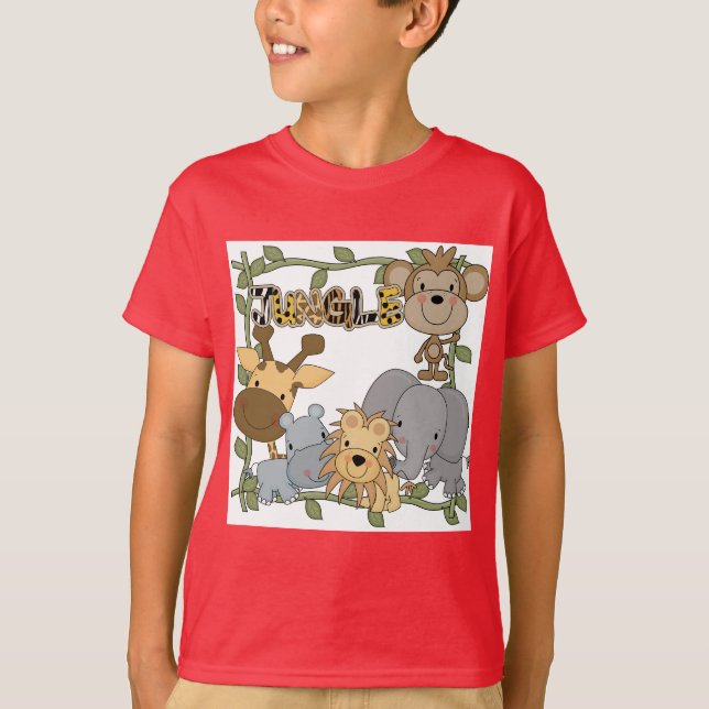 Baby Jungle Animals Tshirts and Gifts (Front)