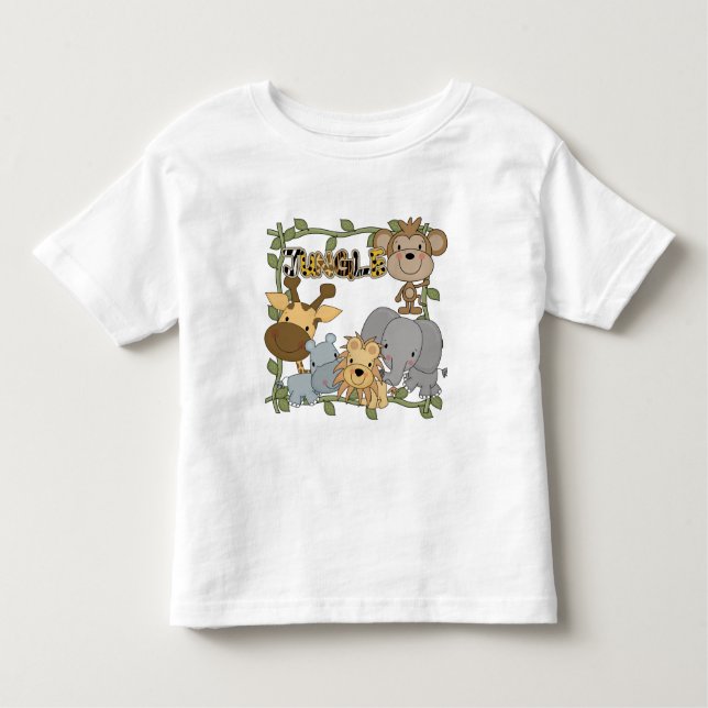 Baby Jungle Animals Tshirts and Gifts (Front)