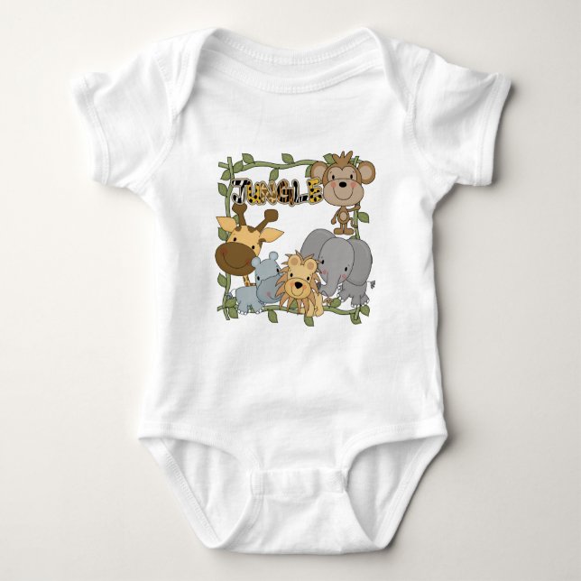 Baby Jungle Animals Tshirts and Gifts (Front)