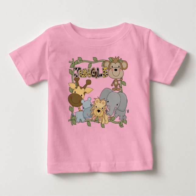 Baby Jungle Animals Tshirts and Gifts (Front)