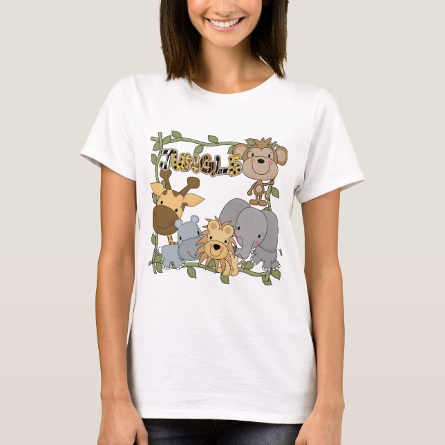 Baby Jungle Animals Tshirts and Gifts (Front)