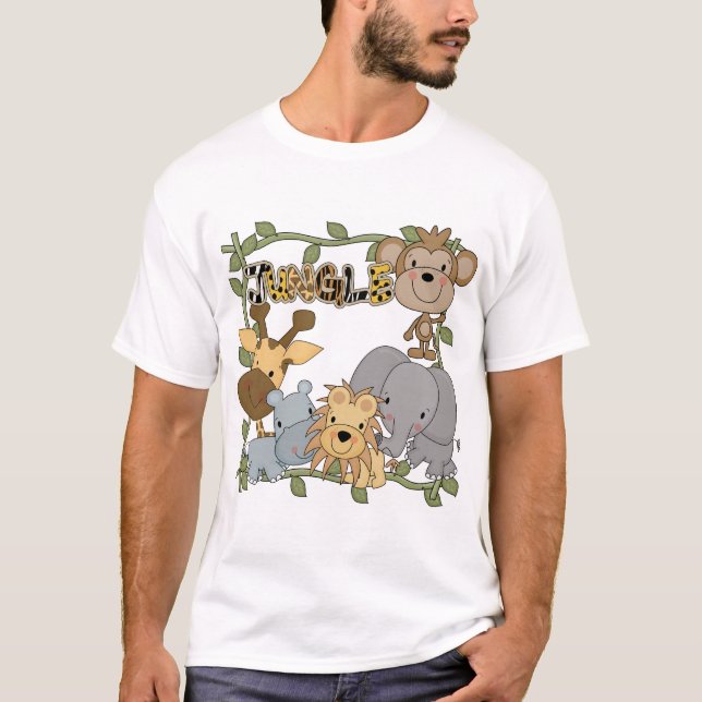 Baby Jungle Animals Tshirts and Gifts (Front)