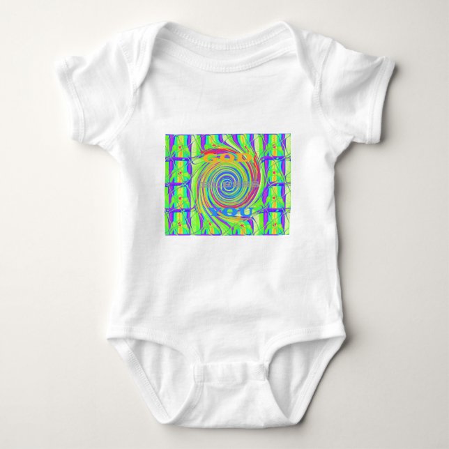 Baby Kids God Bless You..png Baby Bodysuit (Front)