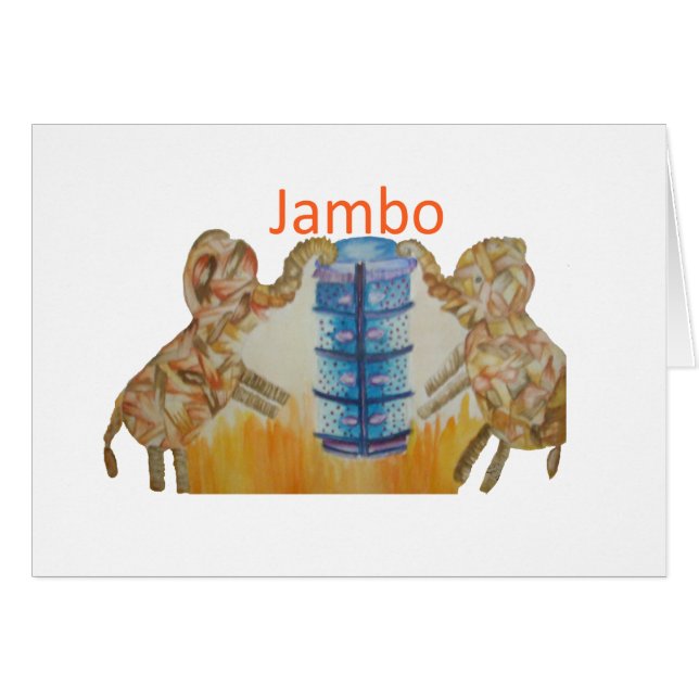 Baby Kids Jambo Jumbo  Elephants Design (Front Horizontal)