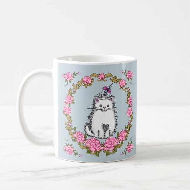 Baby Kitten Cat  Mug (Left)