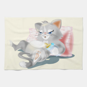 Baby Kitty - Tea Towel