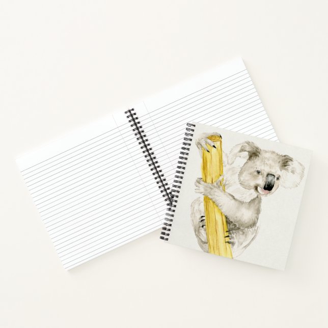Baby Koala | Cute & Furry Notebook (Inside)
