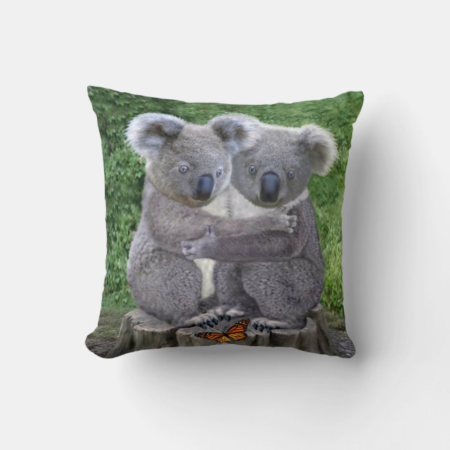 BABY KOALA HUGGIES CUSHION (Front)