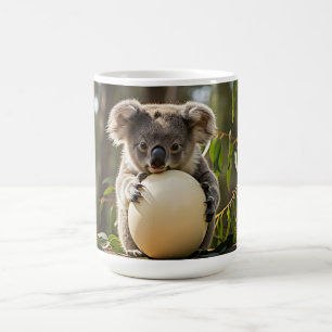 Baby Koala Hugging Coffee Mug