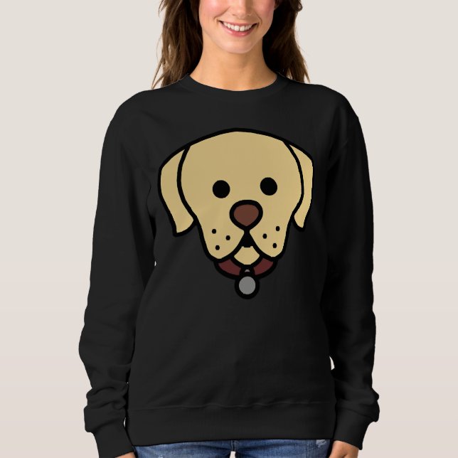 Baby Lab Yellow Sweatshirt (Front)