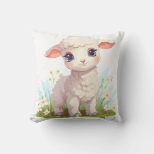 Baby Lamb Cushion