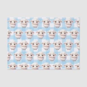 Baby lamb tissue paper