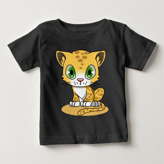 Baby leopard toddler T-shirt (Front)