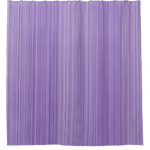Baby Lilac Stripes Shower Curtain
