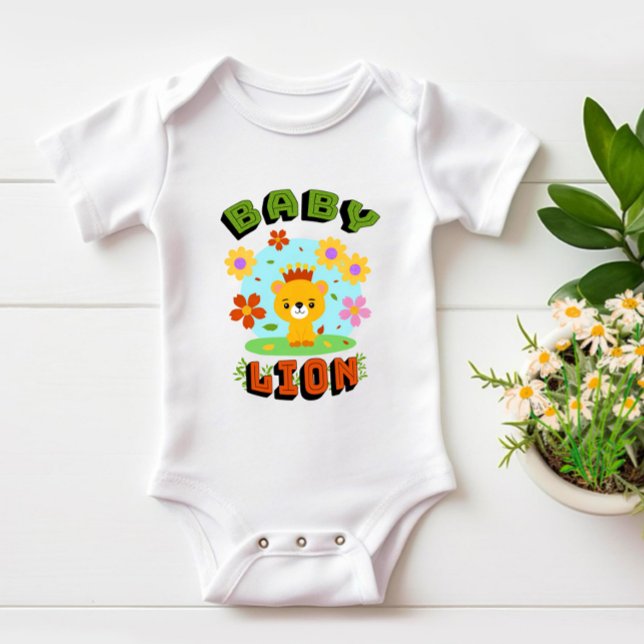 Baby lion bodysuit (Creator Uploaded)