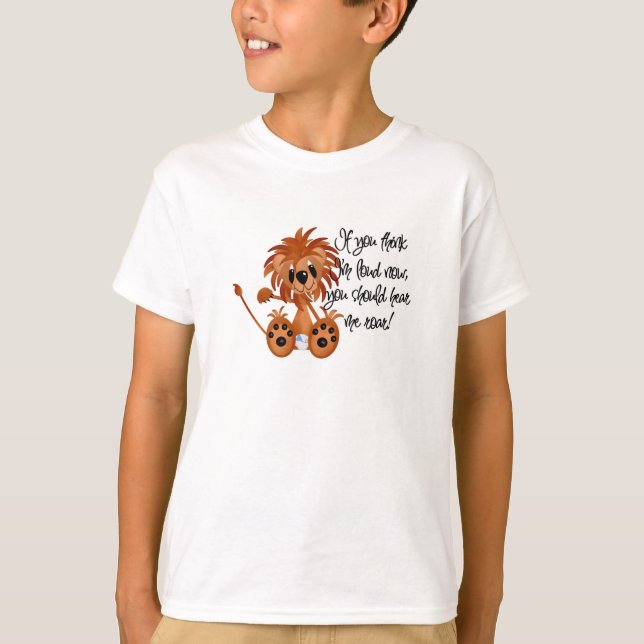 Baby Lion Hear Me Roar Tshirts and gifts (Front)