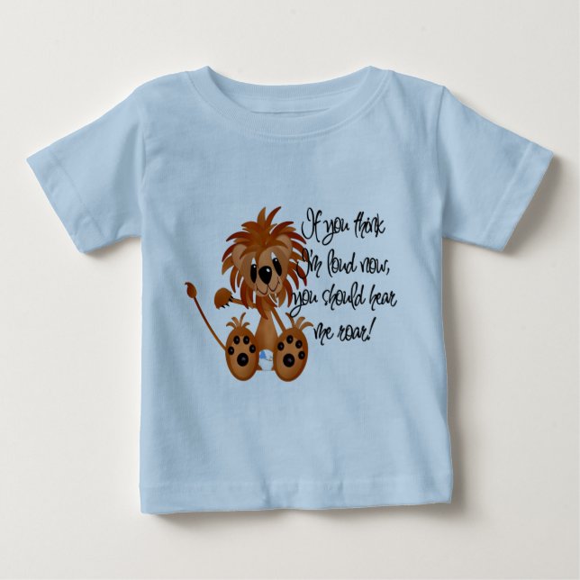 Baby Lion Hear Me Roar Tshirts and gifts (Front)