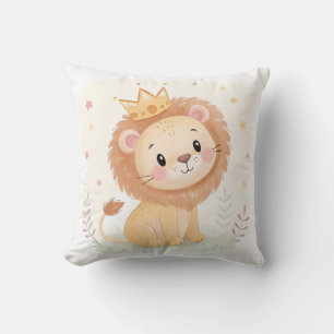 Baby Lion Nursery –Cute Animal Print for kids room Cushion