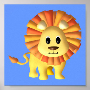 Baby Lion/ Nursery Decor