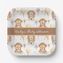 Baby Lion Personalised Baby Shower