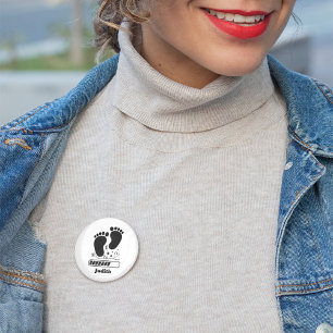 Baby Loading 6 Cm Round Badge