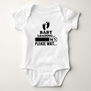 BABY LOADING PLEASE WAIT BODYSUIT