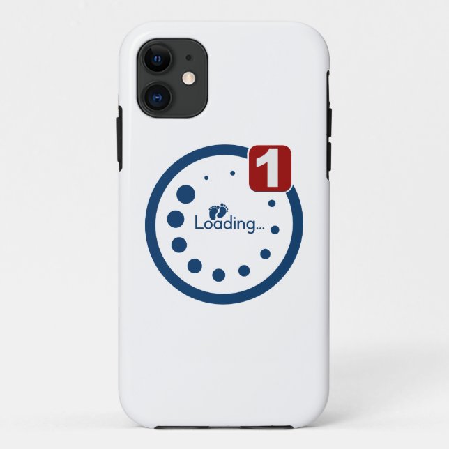 Baby Loading Plus Notification Case-Mate iPhone Case (Back)