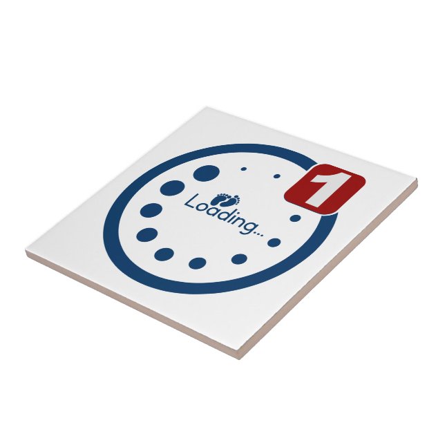 Baby Loading Plus Notification Tile (Side)