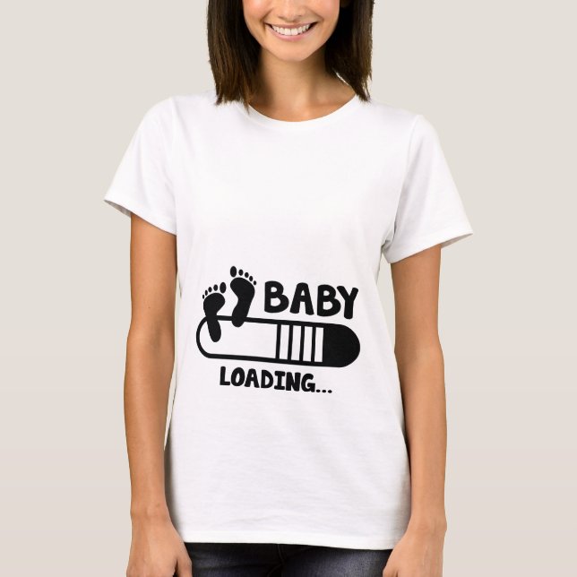 Baby Loading T-Shirt (Front)