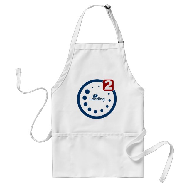 Baby Loading , Twin Notification Standard Apron (Front)