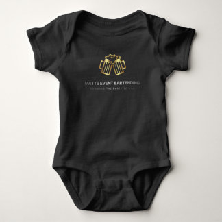baby logo one piece baby bodysuit