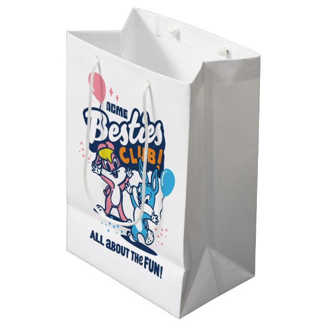 Baby Lola and BUGS BUNNY™ - Besties Club! Medium Gift Bag (Front Angled)
