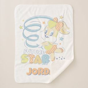Baby Lola Bunny Future Star Sherpa Blanket