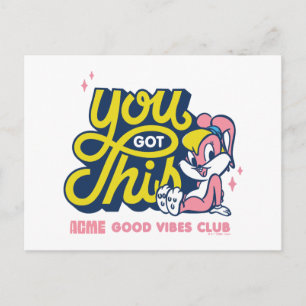 Baby Lola Bunny - You Got This Postcard
