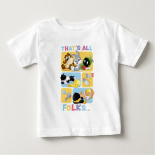 Baby LOONEY TUNES™ Characters   That's All Folks T-Shirt