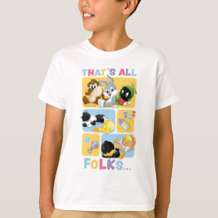 Baby LOONEY TUNES™ Characters   That's All Folks T-Shirt