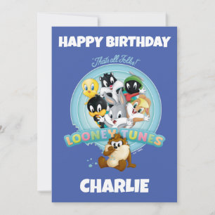 Baby LOONEY TUNES™ Logo   That's All Folks Card
